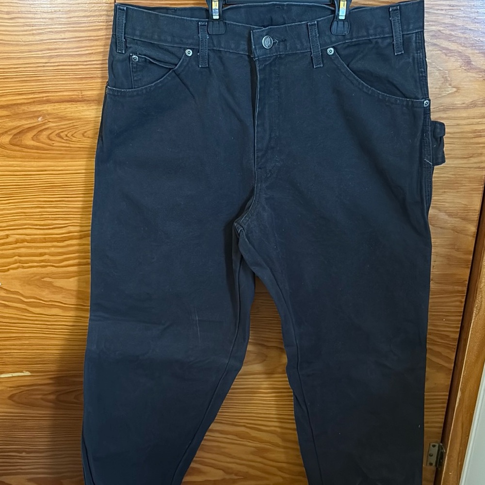 Dickies Men's Relaxed Fit Jeans - Black